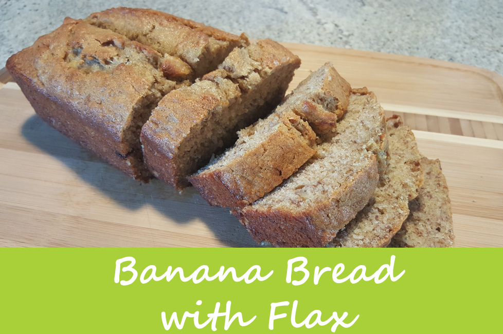 Banana Bread with Flax