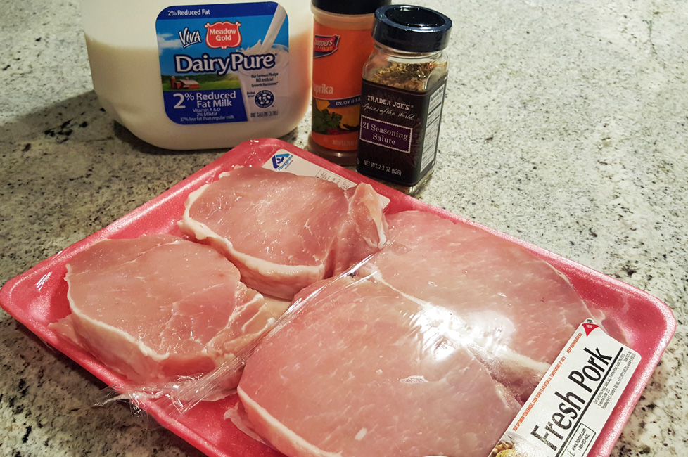 pork chops ingredients