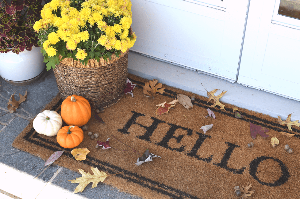 Fall Entry way decor