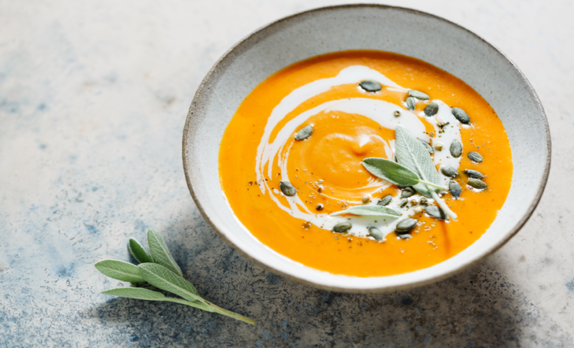 Comforting Carrot Ginger Soup