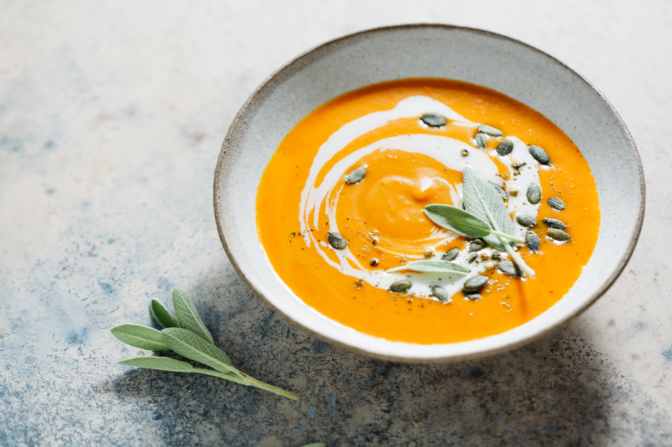 Comforting Carrot Ginger Soup