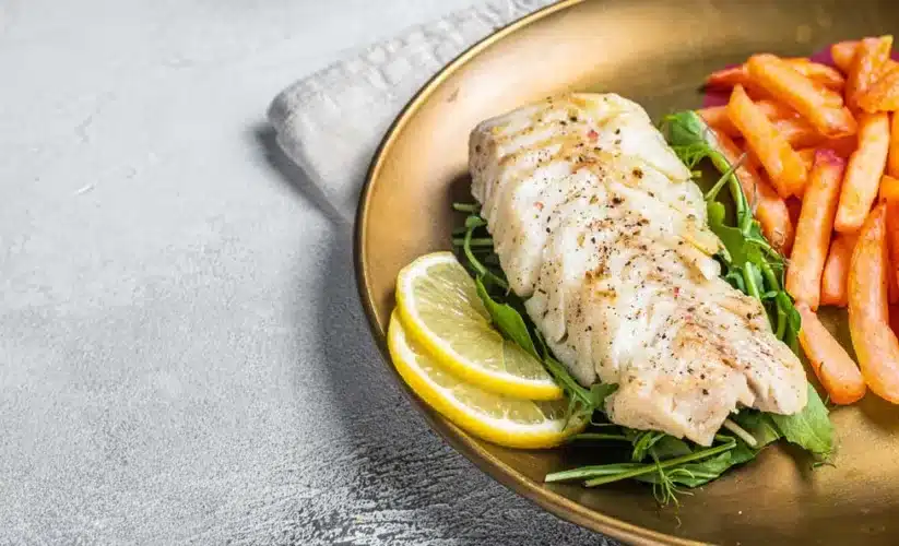 Baked Fish and Sweet Potato Fry Delight