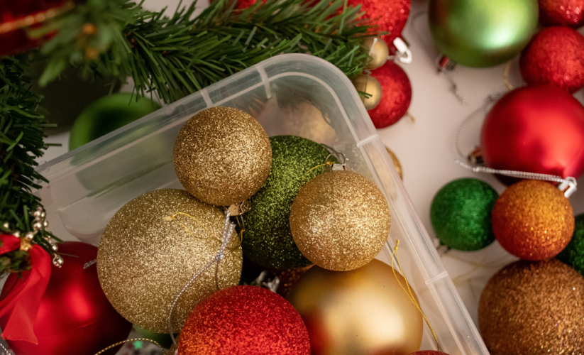 Decluttering Christmas Decorations