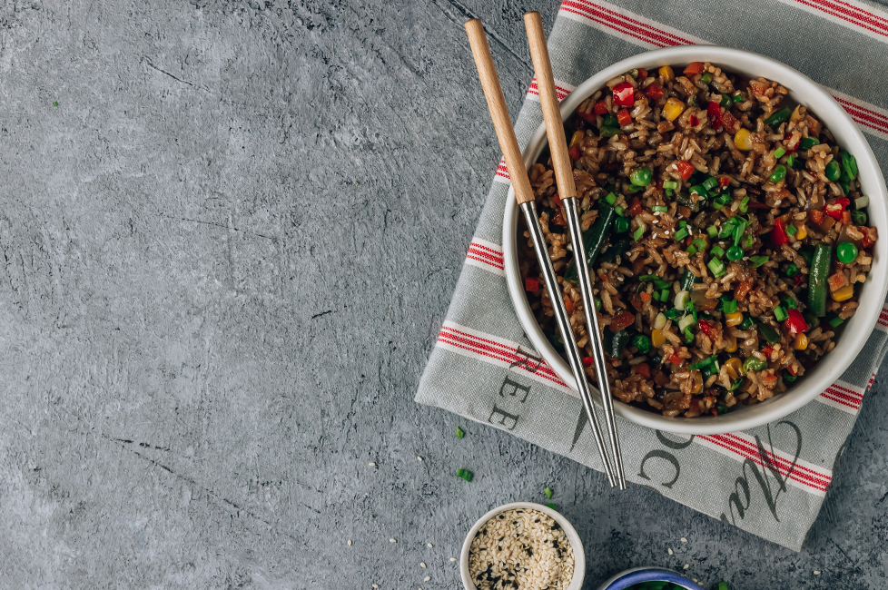 Veggie Stir-Fried Rice